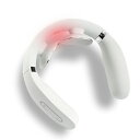 ネックマッサージャー ヒートネック 温熱器 リラックス 電気刺激 温め プレゼント ギフト 健康グッズ コードレス ハンディ 癒し おすすめ ナイポ 誕生日 マッサージ機 電気刺激 解消 リラクゼーション こり サポーター 男性女性 父の日