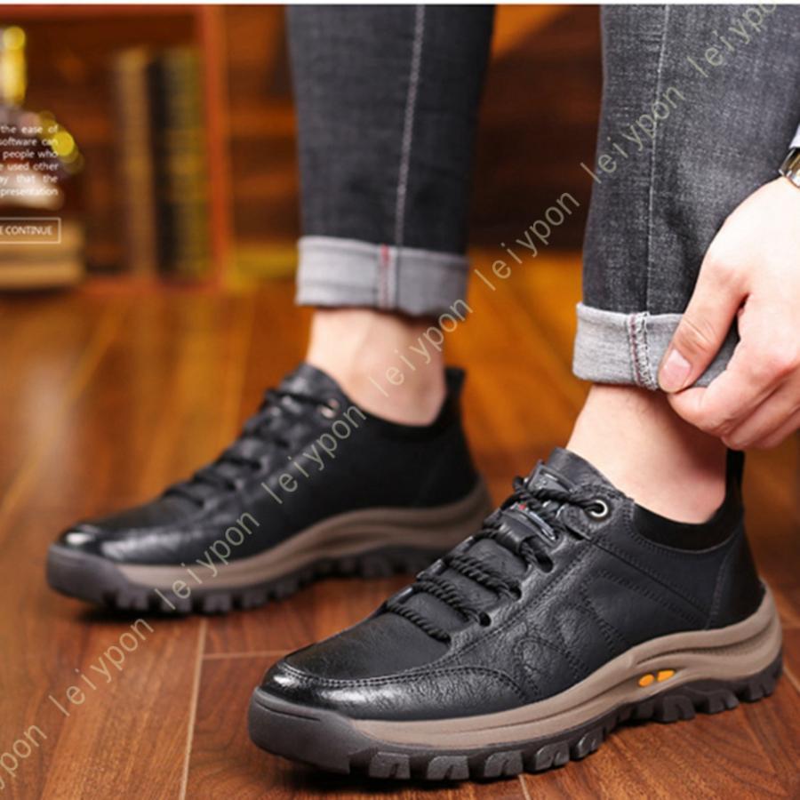 トレッキングシューズ メンズ 登山靴 軽量 防寒 保温 撥水 滑り止め スノーシューズ スノーブーツ 防水 おしゃれ かっこいい 裏起毛 あったか アウトドア 登山