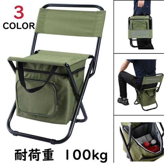 リュックチェア 折りたたみ 椅子 リュックサック 保冷バッグ 保温 アウトドア 行列 運動会 キャンプ バ..