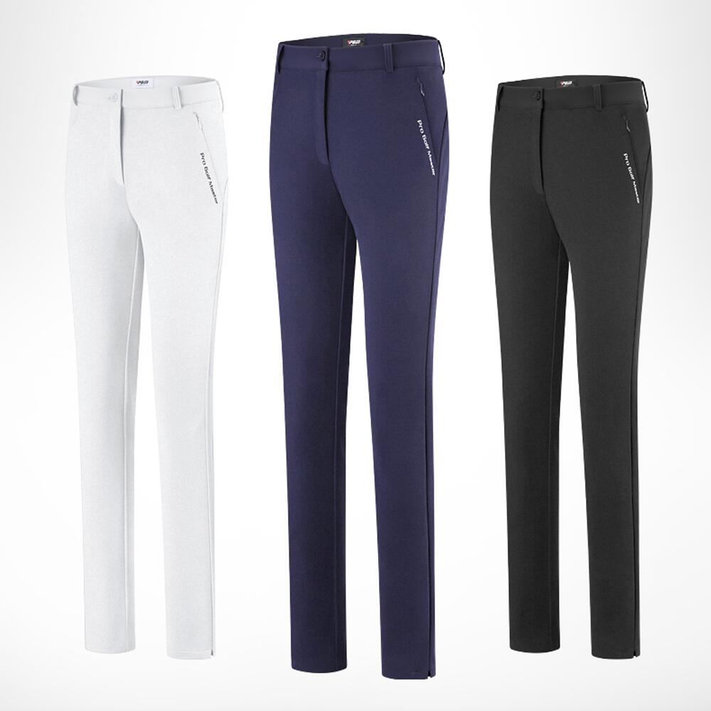 レインパンツ PGM 防水パンツ レインウエア 防撥水 ゴルフ ロング パンツ 無地 定番 ストレッチ スキニ..