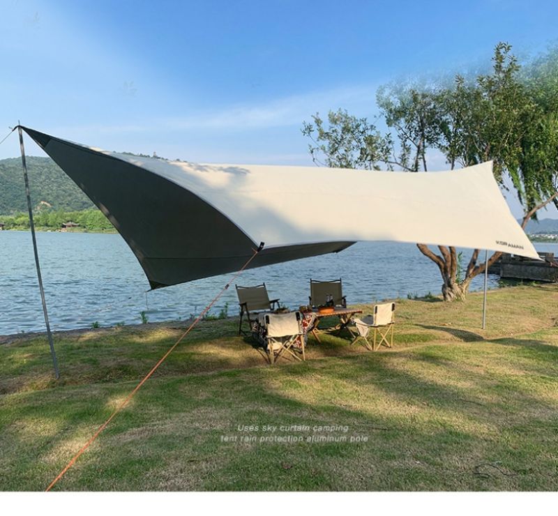 多機能天幕シェード 防雨、日焼け止め、防風 キャンプに持つ必要があります ハンモックと使用できます ..
