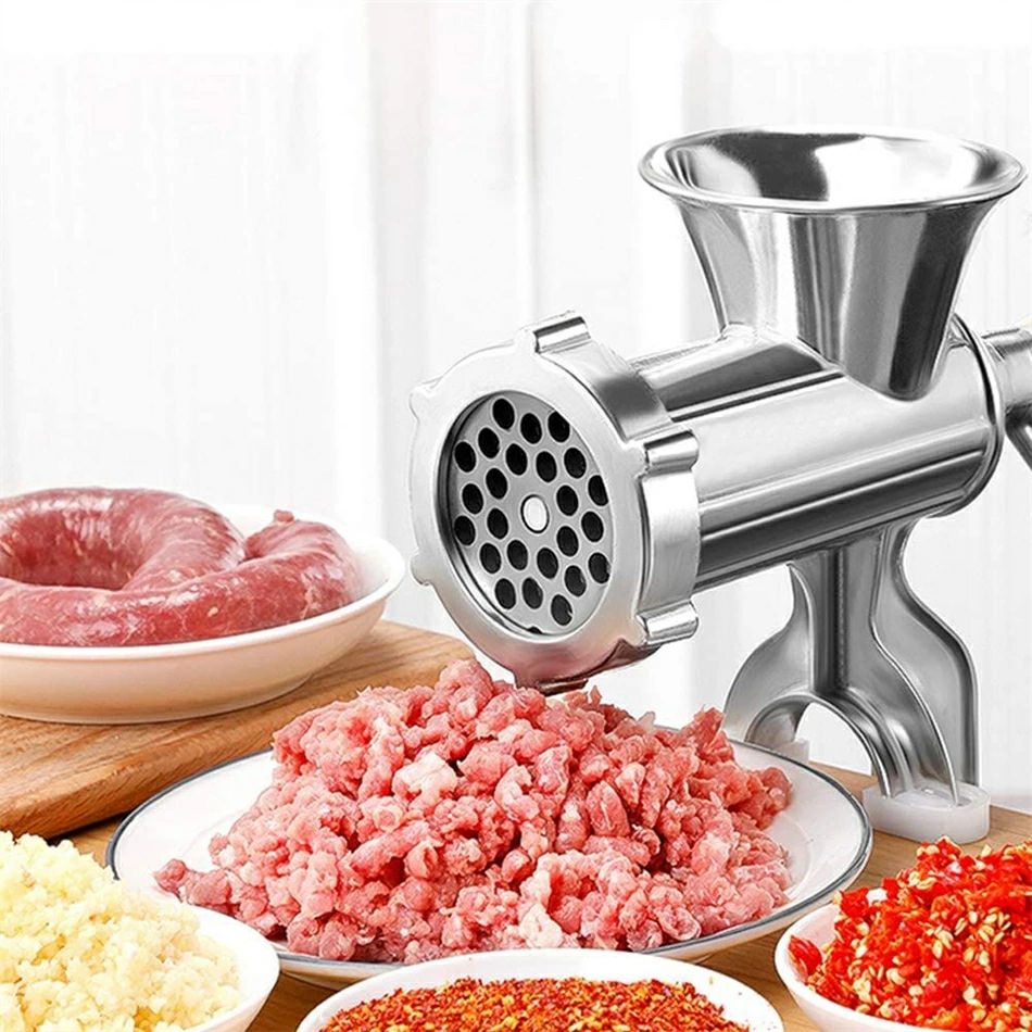 手動式 ミンサー ひき肉器 家庭用 多機能 ソーセージマシン ソーセージ作り 唐辛子 最新改良品 手動挽..
