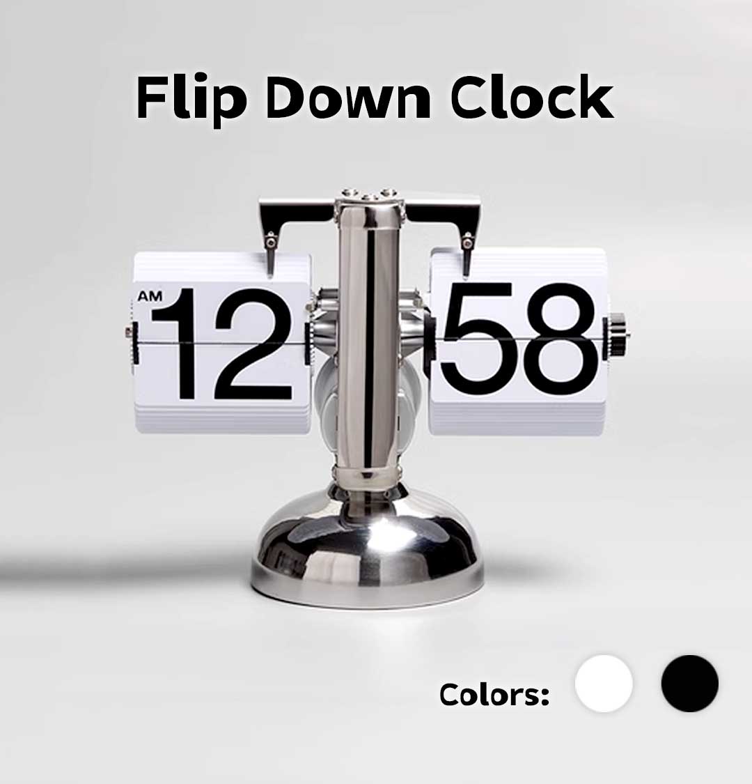 置き時計 フリップクロック 子供 パタパタ時計 電池式 デジタル時計 卓上 時計 部屋に馴染み おしゃれ ..
