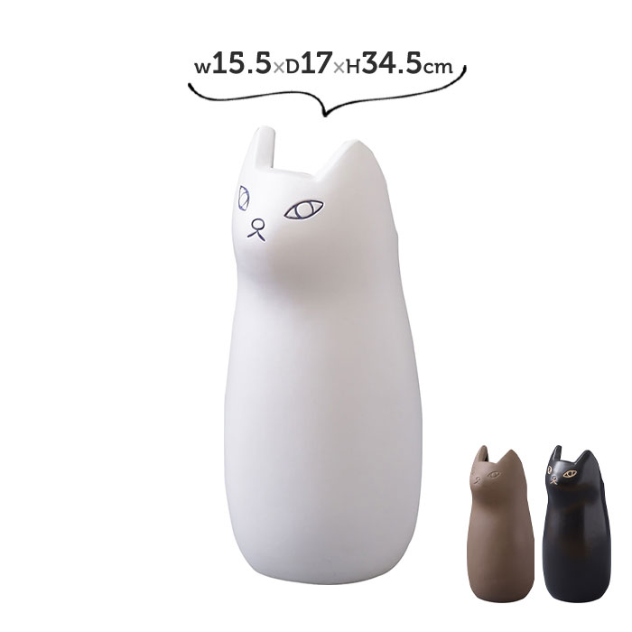 傘立て かわいい 屋外 猫 陶器 15.5×17×34.5cm おしゃれ 外置き ドア CLY-13 東谷 あずまや【送料無料】