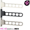 10本 HC-45 450mm 川口技研 ホスクリーン 物干し金物 ベランダ 屋外 腰壁用【送料無料】