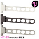2本 HC-55 550mm 川口技研 ホスクリーン 物干し金物 ベランダ 屋外 腰壁用【送料無料】