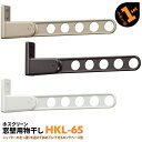 2本 HKL-65 652mm 川口技研 ホスクリーン 物干し金物 ベランダ 屋外 シャッター付き窓壁用 ロングベースタイプ【送料無料】