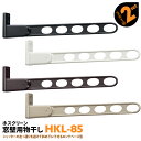 4本 HKL-85 844mm 川口技研 ホスクリーン 物干し金物 ベランダ 屋外 シャッター付き窓壁用 ロングベースタイプ【送料無料】