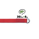 30本 8m 赤 Dカンベルト 30mm巾 荷締めベルト 固定ベルト 持ち手ベルト 8m アクリルベルト 引っ越し用 運搬 梱包 引越ベルト 荷締め 30mm ...