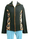 【イタリア製】【婦人服】ダブルジップサイドシースルーのニットジャケット【オレンジ】(伊Za)レディース L、XL ブランド リモートワーク テレワーク映え(4)