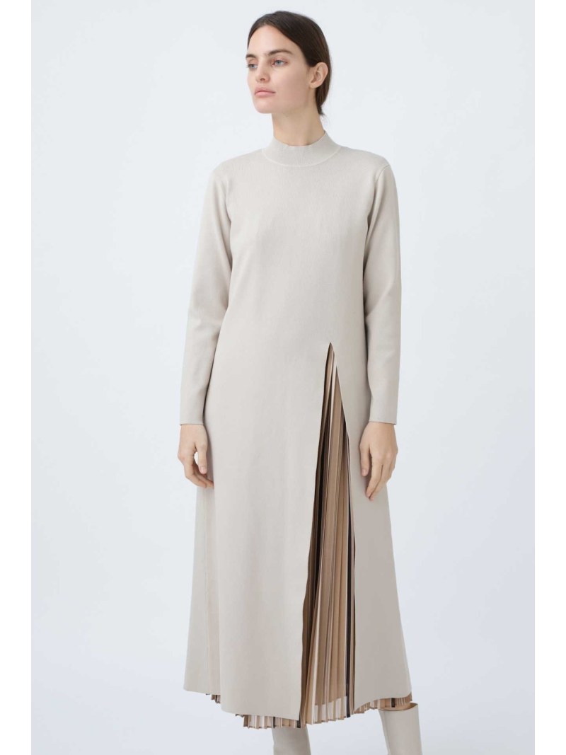 Adore レディース ワンピース アドーア Sale 32 Off レイヤードストライプニットワンピース Adore Adore ワンピース アドーア ワンピース アドーア ニットワンピース ベージュ Rba E 送料無料 Rakuten Fashion Adore アドーア