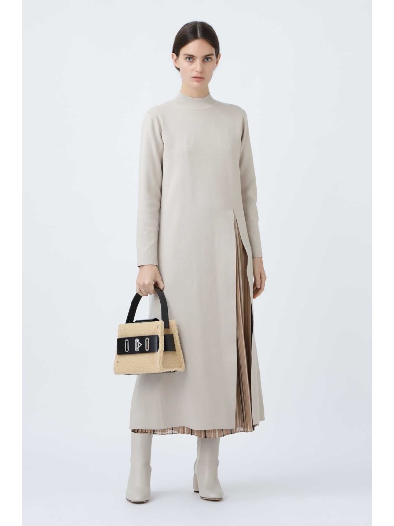 Adore レディース ワンピース アドーア Sale 32 Off レイヤードストライプニットワンピース Adore Adore ワンピース アドーア ワンピース アドーア ニットワンピース ベージュ Rba E 送料無料 Rakuten Fashion Adore アドーア