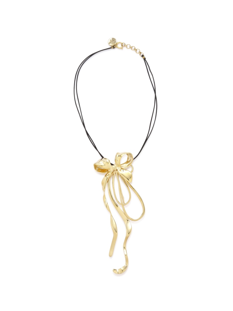 【SALE/60%OFF】リボンネックレス ADORE アドーア アクセサリー・腕時計 その他のアクセサリー・腕時計 ゴールド【RBA_E】【送料無料】[Rak...