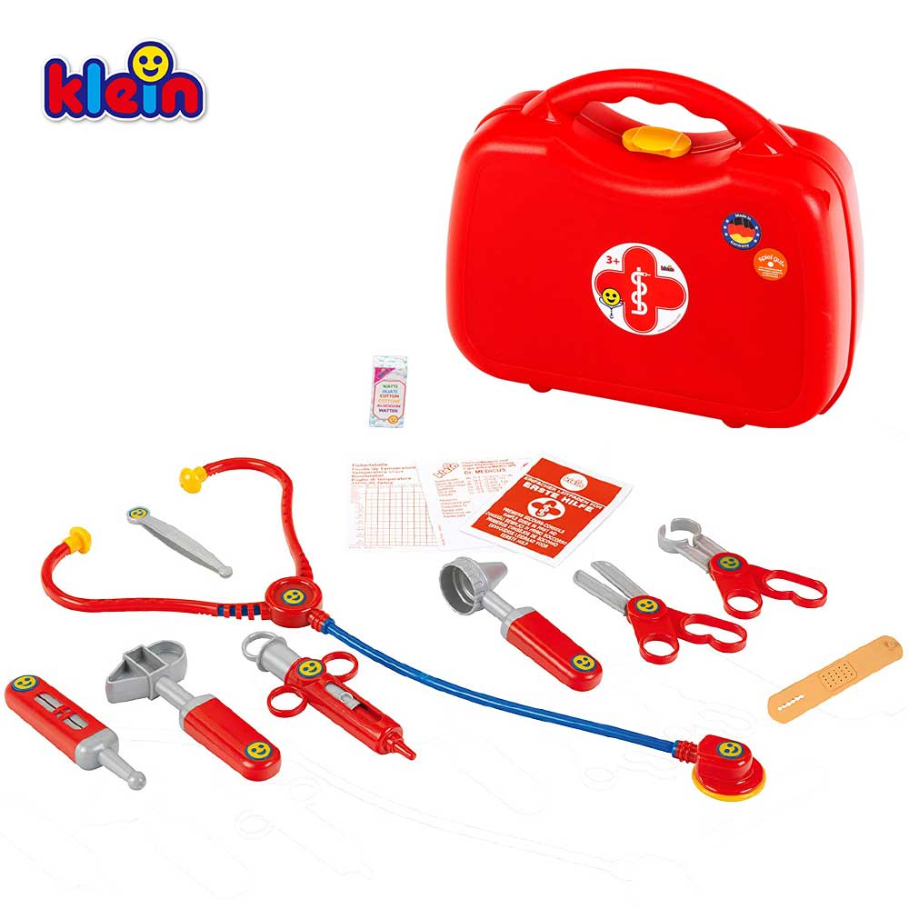 【ブラックフライデークーポン配布中】クライン・ドクターセット・大 KL4383 Kline 知育玩具 3歳 4歳 5歳 学習トイ 学習 ごっこ遊び ままごと