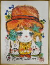 水森亜土作 版画作品「My Family」