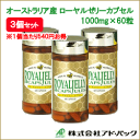 オーストラリア産　ローヤルゼリーカプセル1000mg×60粒入×3個セット