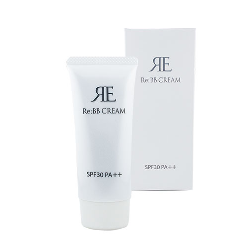 【新商品】Re BBクリーム 30g　高保湿 BBクリーム SPF30 PA++ 無香料 タール系色素フリー 無鉱物油 パラベンフリー