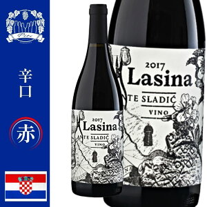 「クロアチアワイン」・アンテ スラディッチ・辛口・葡萄品種:ラスィナ・産地:ダルマチア地方・2017年 750ml