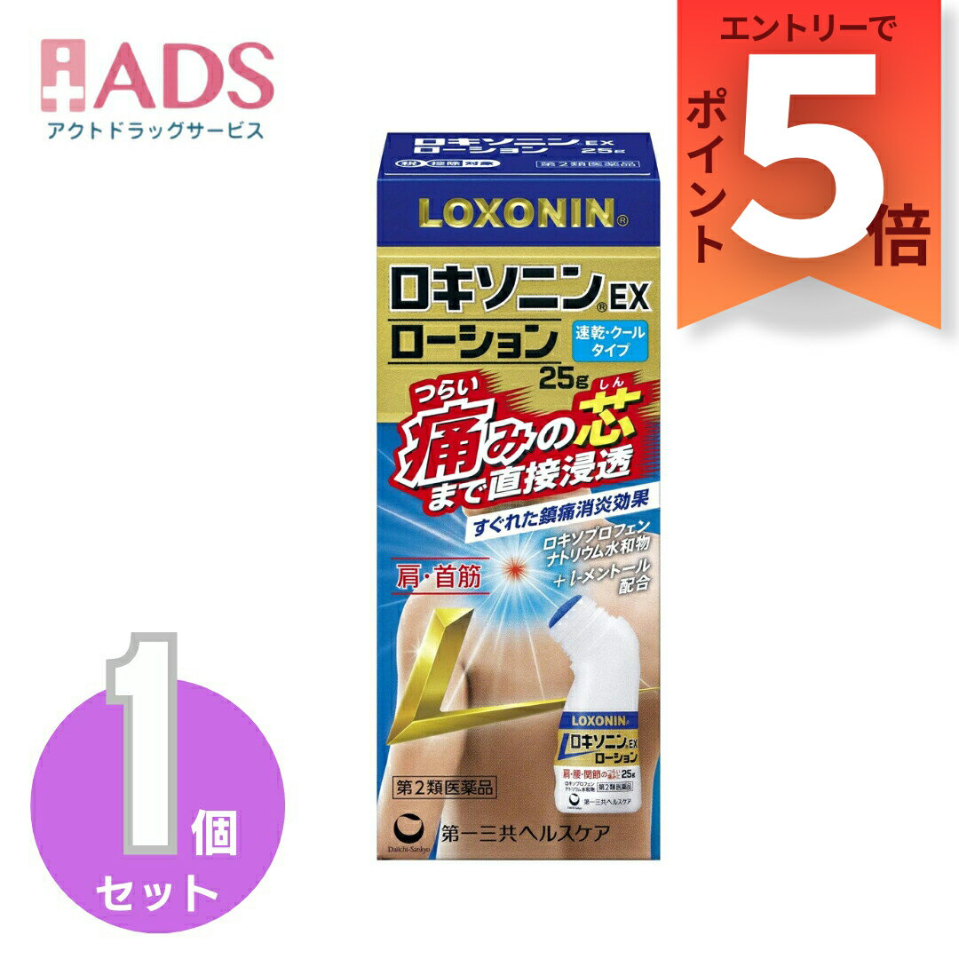 【第2類医薬品】ロキソニンEXローション 25gセルフメディケーション税制対象のサムネイル