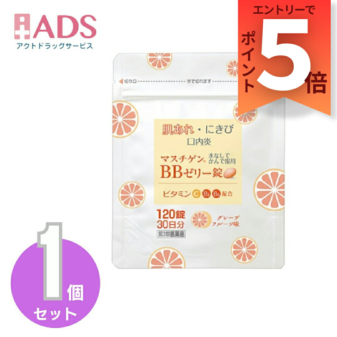 『1月はずっとP5倍！【第3類医薬品】マスチゲンBBゼリー錠 120錠要エントリー』