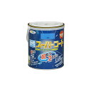 水性スーパーコート 1.6L 空色 アサヒペン 水性塗料 ペンキ
