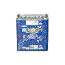 水性塗料 ペンキ アサヒペン 水性スーパーコート ミルキーホワイト 10L 屋内外で使える超多用途。酸性雨、塩害、排気ガス、紫外線にも強い