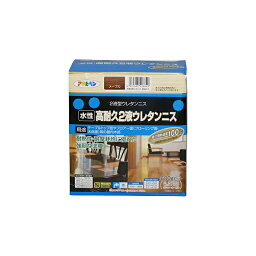 水性2液ウレタンニス アサヒペン 600Gセット メープル