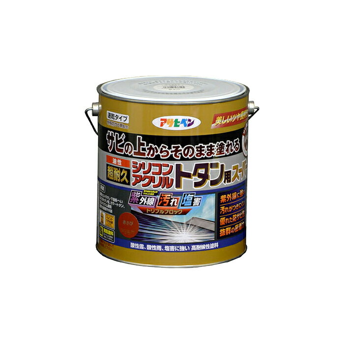 楽天市場】油性高耐久アクリルトタン用 赤 3㎏の通販 楽天市場】油性高耐久アクリルトタン用 赤 3㎏の通販