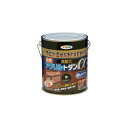 油性高耐久アクリルトタン用α 1.6kg 黒 アサヒペン 油性塗料 ペンキ 塗装