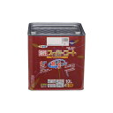 油性塗料 ペンキ アサヒペン 油性スーパーコート 白 10L 屋内外で使える超多用途。酸性雨、塩害、排気ガス、紫外線にも強い