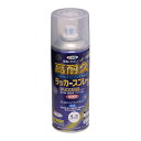 スプレー塗料 アサヒペン 高耐久ラッカースプレー 300ml 透明(クリヤ)