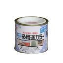 水性多用途カラー アサヒペン 1/5L カーマイン 塗料 塗装 ペンキ