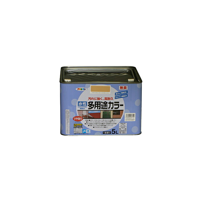 楽天市場】アサヒペン 水性多用途カラー シトラスイエロー 5lの通販 楽天市場】アサヒペン 水性多用途カラー シトラスイエロー 5lの通販