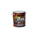 油性シリコン鉄部用 アサヒペン 1.6L こげ茶 塗料 塗装 ペンキ