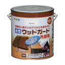 水性ウッドガード外部用3L クリヤ 01 水性塗料、塗装、ペンキ、木部用 クリア 透明