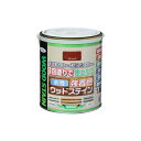 水性強着色ウッドステイン 1.6L ワインレッド 水性塗料 木部専用塗料 アサヒペン