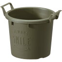 グロウコンテナ 12型 グリーン 大和プラスチック ガーデニング用品 園芸用品 家庭菜園 植木鉢 プランター