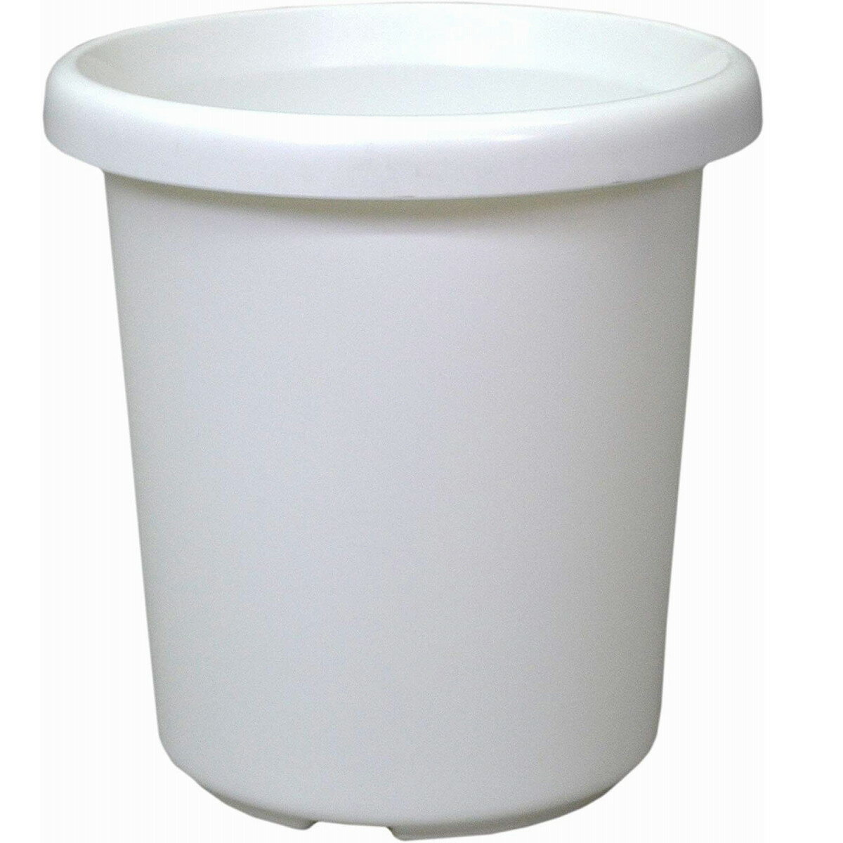 長鉢F型 8号 ホワイト アップルウェアー 観葉植物 サンセベリア ポトス