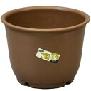 陶鉢 輪型5号 きん茶 アップルウェアー 植木鉢 プランター