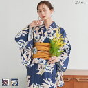 クーポン利用で20%OFF★ 3点セット 2WAY花柄浴衣セットアップ トレンド おしゃれ きれいめ カジュアル コーデ お洒落 かわいい レディース 素材 帯不要 簡単 着付け不要 ワンピース 140 150 160 170 花 大人 リボン 浴衣セット ワンタッチ レース風 単品 女子 祭り