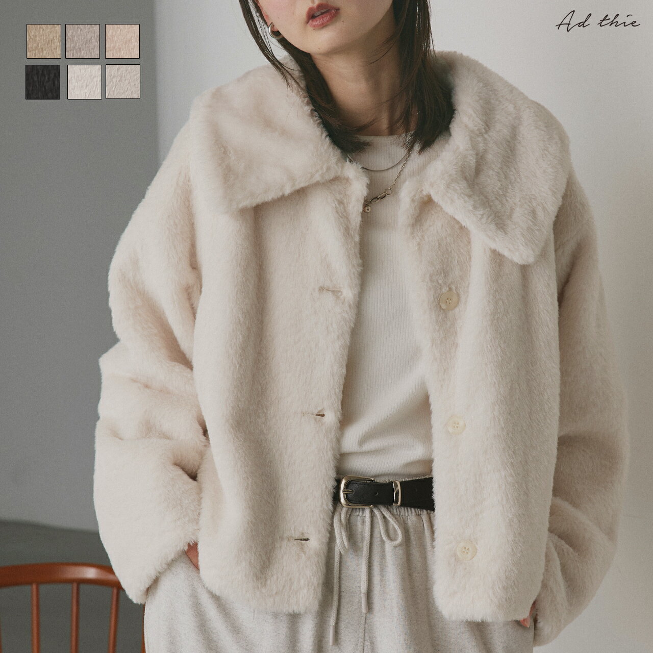 楽天市場】エコファーブルゾン（サイズ（S/M/L）フリー）（レディース