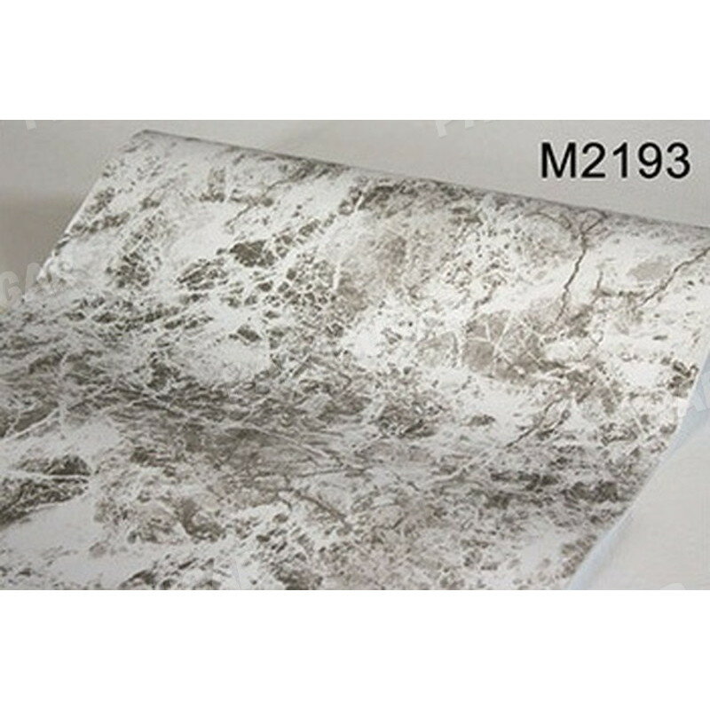 Rakuten - 【100m】 m2193 アンティーク グレー 大理石 壁紙 カッティングシート インテリア リフォーム 多用途 シール タイル ウォールステッカー 石目