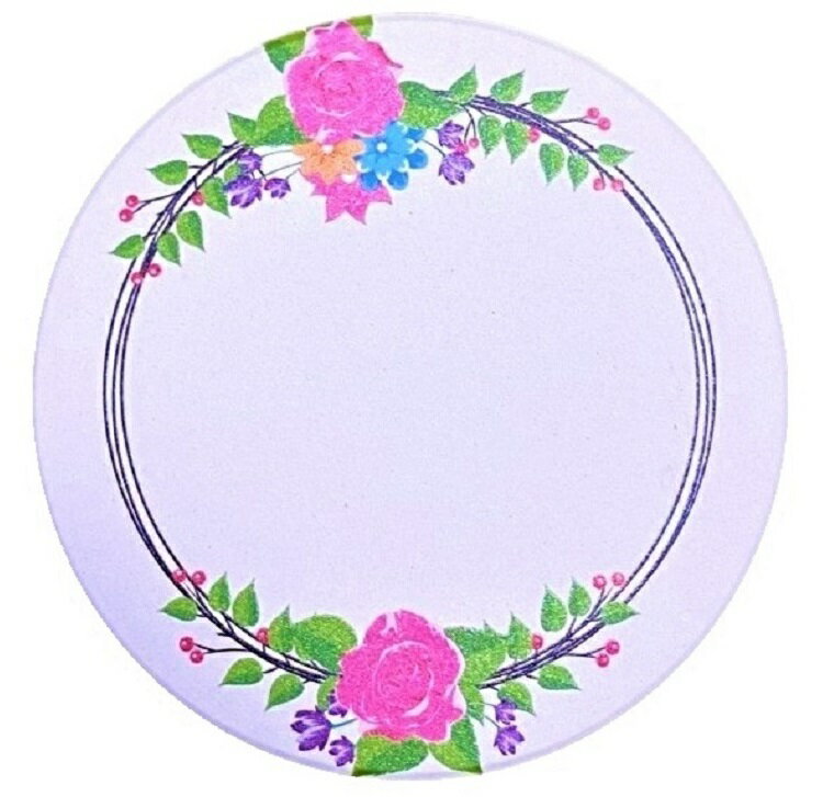 珪藻土コースター 【20】珪藻土 コースター 吸水 速乾 消臭 かわいい フラワー 花柄 接待 オフィス 店舗 ギフト プレゼント 新築祝い