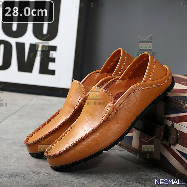 楽天ピュア・クローゼット人気商品 ☆ メンズ ビジネス 牛皮 シューズ ブラウン サイズ 28.0cm 革靴 靴 カジュアル 屈曲性 通勤 軽量 【624】