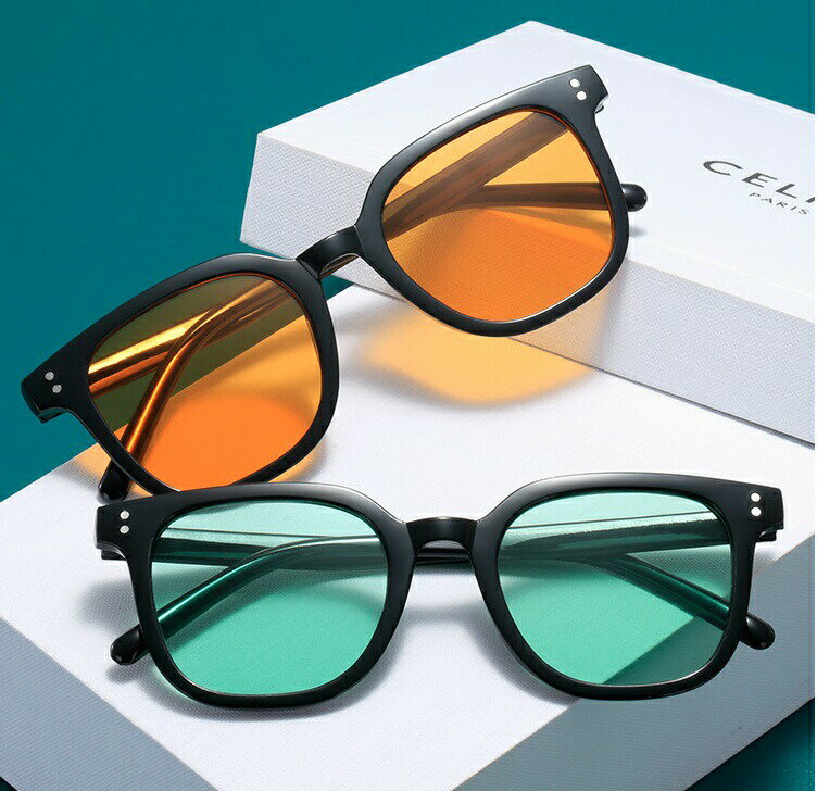 サングラス uvカット カラーレンズ メンズ レディース ユニセックスア