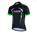 x-tiger サイクリングウェア 半袖 自転車 ウェア サイクルジャージ 吸汗速乾防寒 新品 インポート品【n604-gr】