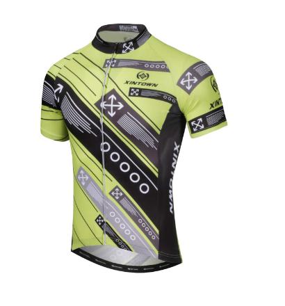 XINTOWN サイクリングウェア 半袖 サイズ 自転車 ウェア サイクルジャージ 吸汗速乾防寒 新品 インポート品【n610-yl】