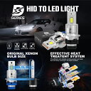 【お試しお買い得価格セール】 D2S LED ヘッドライト 車検対応 ポン付け 爆光 LED D4S LED配線レス 最新 ファン付き 18000lm 35W DC12V 6000K 加工不要 キャンセラー内蔵 1年保証