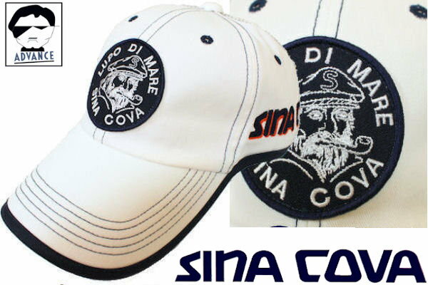 シナコバ ゴルフ sina cova シナコバ新作 2024新作春夏 キャップ 帽子 定番商品 ちょいワル メンズ sinacova ちょい悪 ゴルフウェア イタリア マリンブランド ラッピング無料【送料無料】【あす楽】在庫ありの商品は15時までの注文でも土日も休まず発送 10077710-110