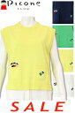 ¥30%OFF セール/ ピッコーネクラブ ゴルフ ニットベスト PICONE CLUB ピッコーネ PICONE ゴルフウェア レディース 2025春夏新作 アルチビオ 40代 50代 ミセス ファッション アウトレット【送料無料】在庫ありの商品は土日祝日も休まず発送 お盆期間も営業します C458326